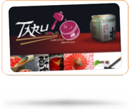 Portifólio - Restaurante Taru