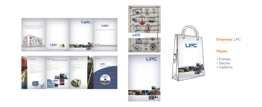 Impressos realizados para empresa LPC