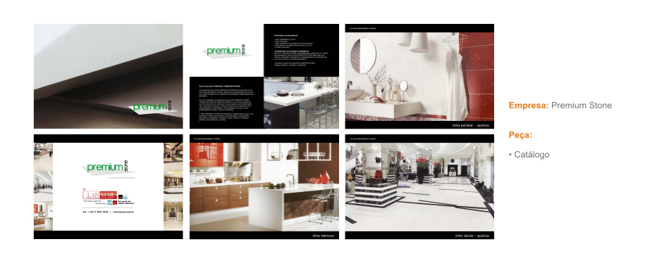 Impressos realizados para empresa Premium Sotne