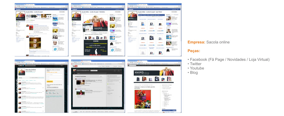 Mídias Digitais Sacola Online